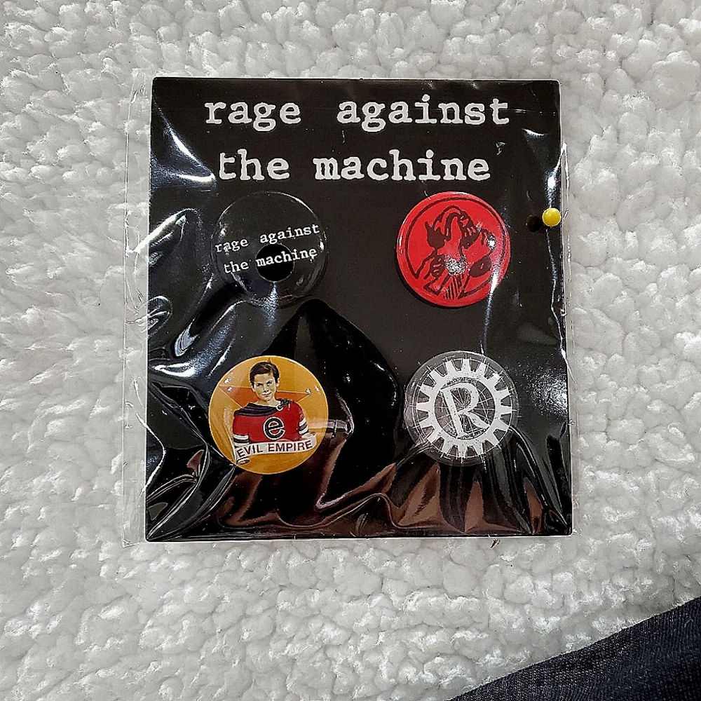 Rage Against The Machine Pin Set